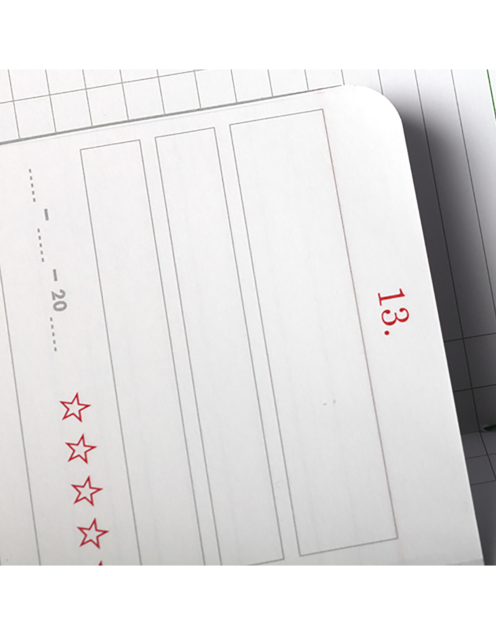 Field Notes Brand Log Book 2-Pack Red Logo Summer 2024 Quarterly Edition