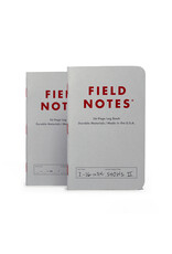 Field Notes Brand Log Book 2-Pack Red Logo Summer 2024 Quarterly Edition