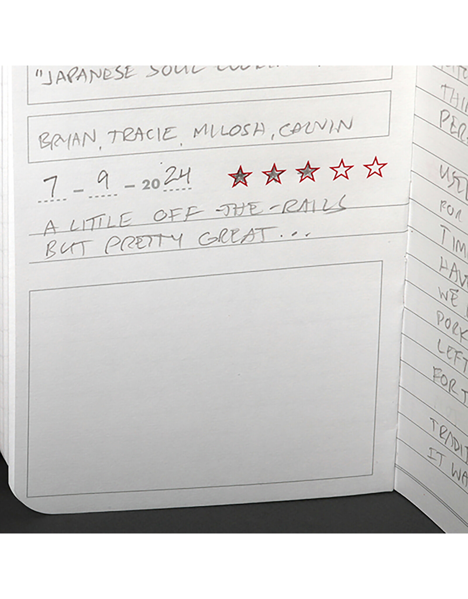 Field Notes Brand Log Book 2-Pack Red Logo Summer 2024 Quarterly Edition