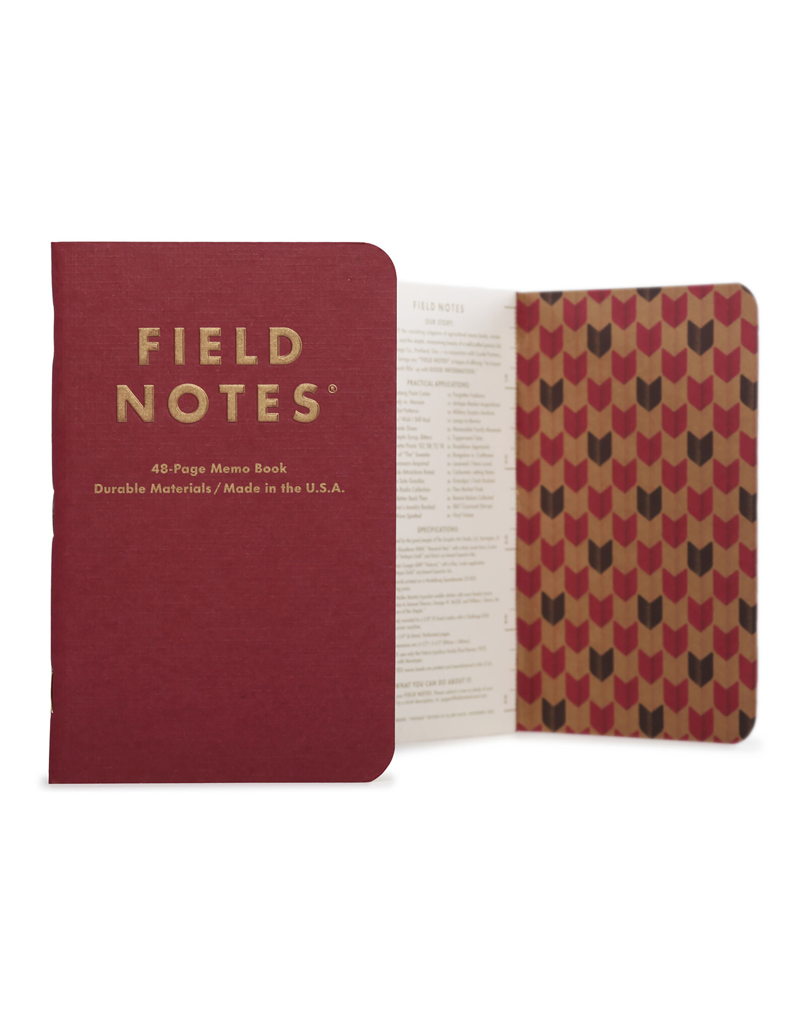 Field Notes Brand Vintage Winter 2024 Quarterly Edition 3-Pack Dot-Ruled Memo Books