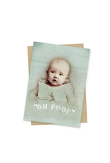 Papaya! Oh Poop Mini Notecard