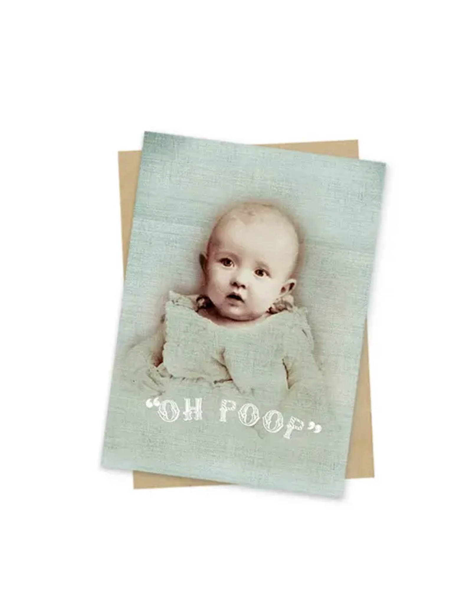Papaya! Oh Poop Mini Notecard