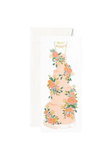 Rifle Paper Co. Tall Wedding Cake No. 10 Notecard
