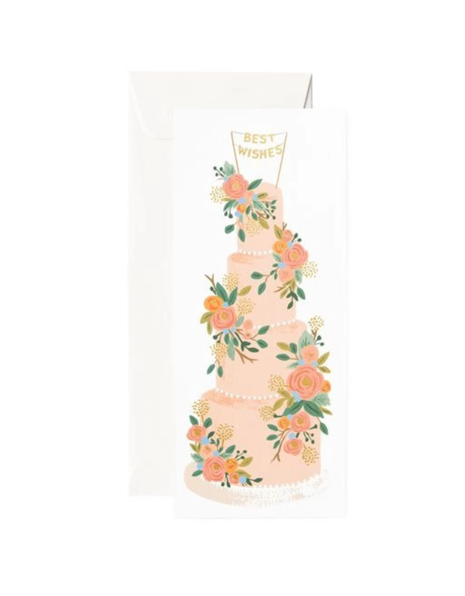 Rifle Paper Co. Tall Wedding Cake No. 10 Notecard