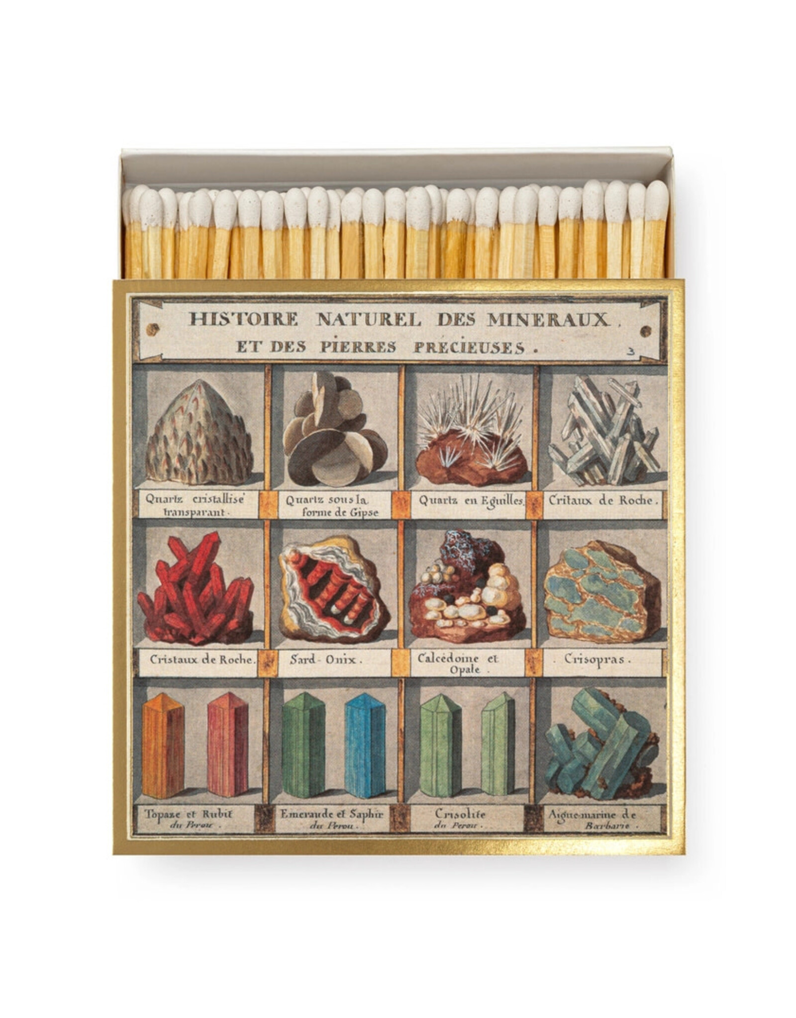 Archivist Gallery Natural History Museum Minerals Matchbox