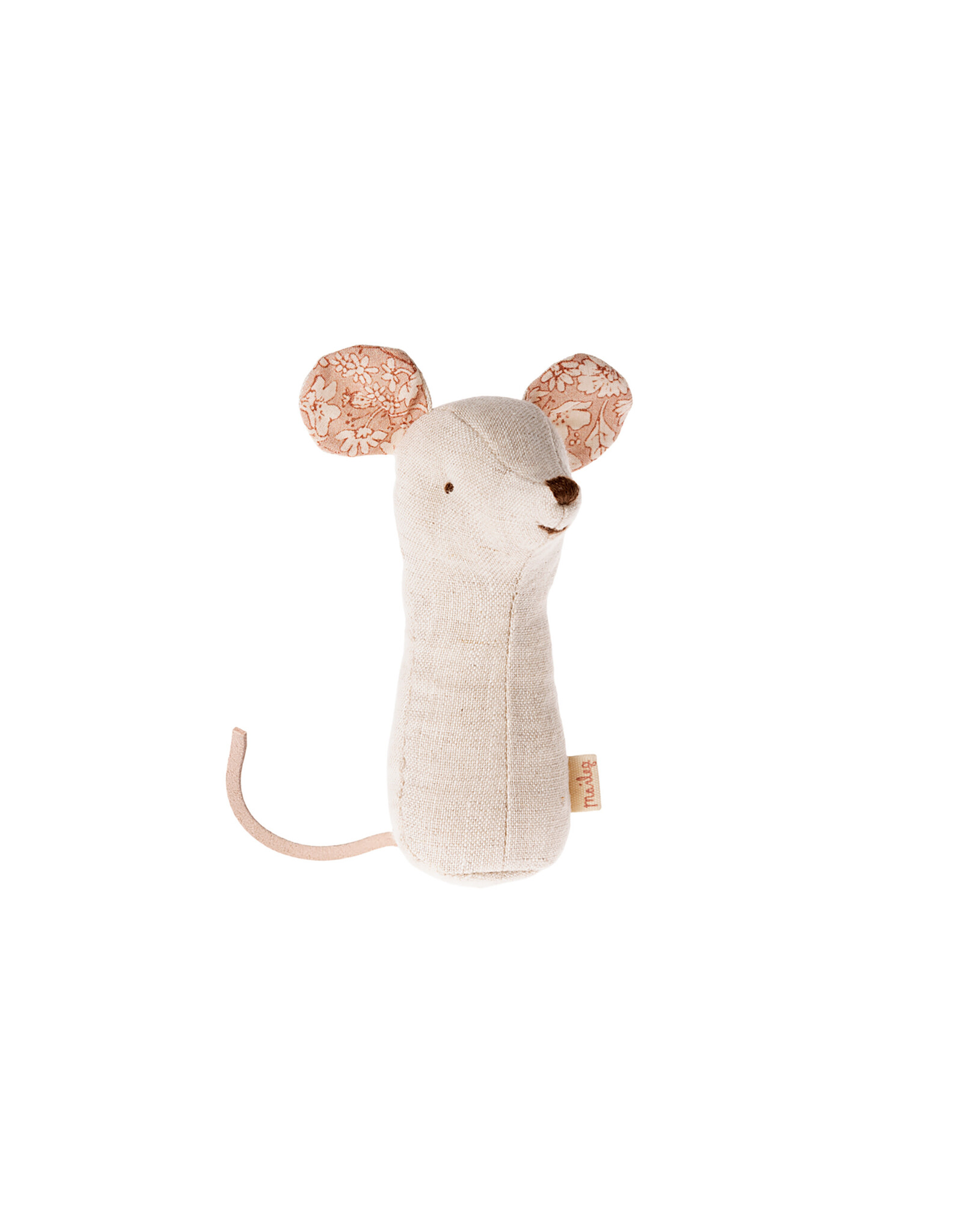Maileg Mouse Rattle Natural Lullaby Friends