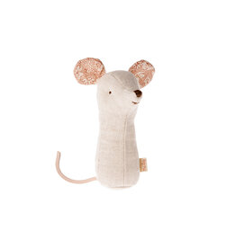 Maileg Mouse Rattle Natural Lullaby Friends  16-4705-00