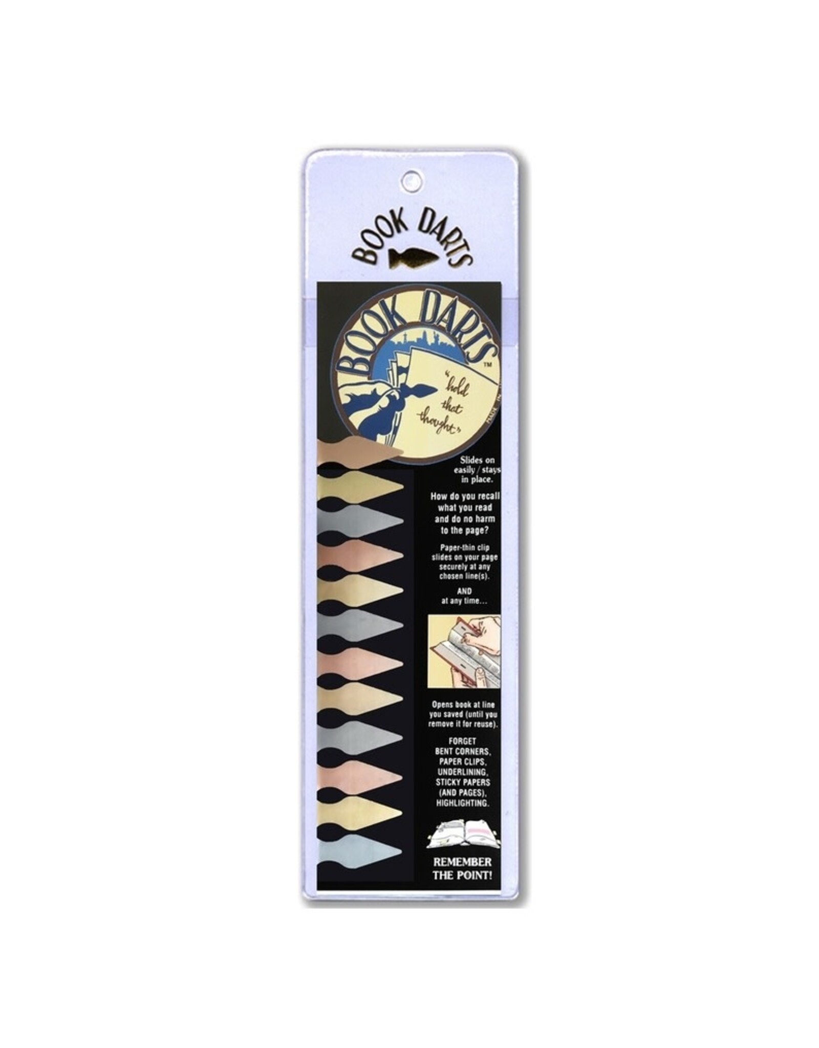 Book Darts, Inc. Mixed Sleeve Book Dart - Pack of 18