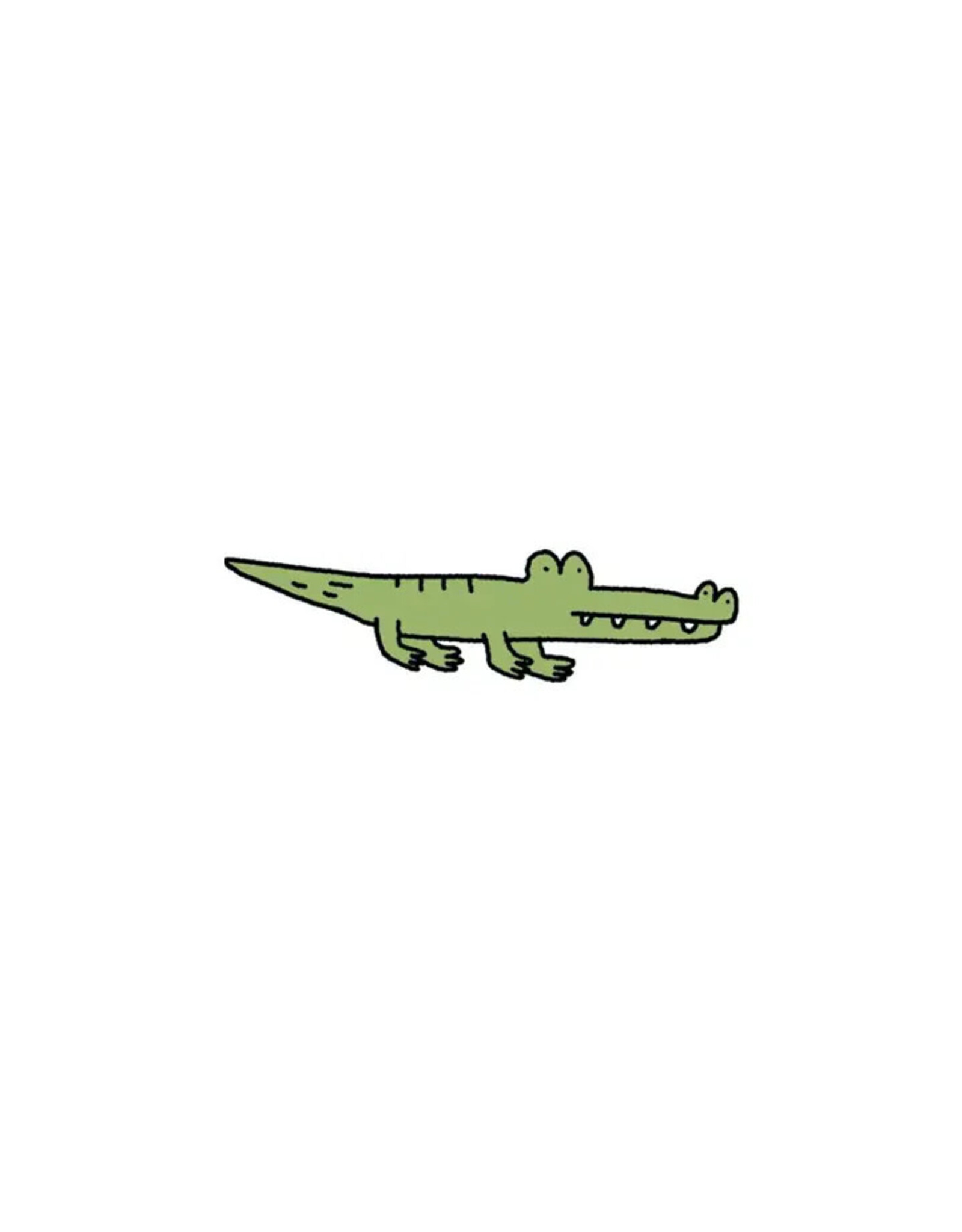 Tattly Mr. Alligator Tattoo Pair