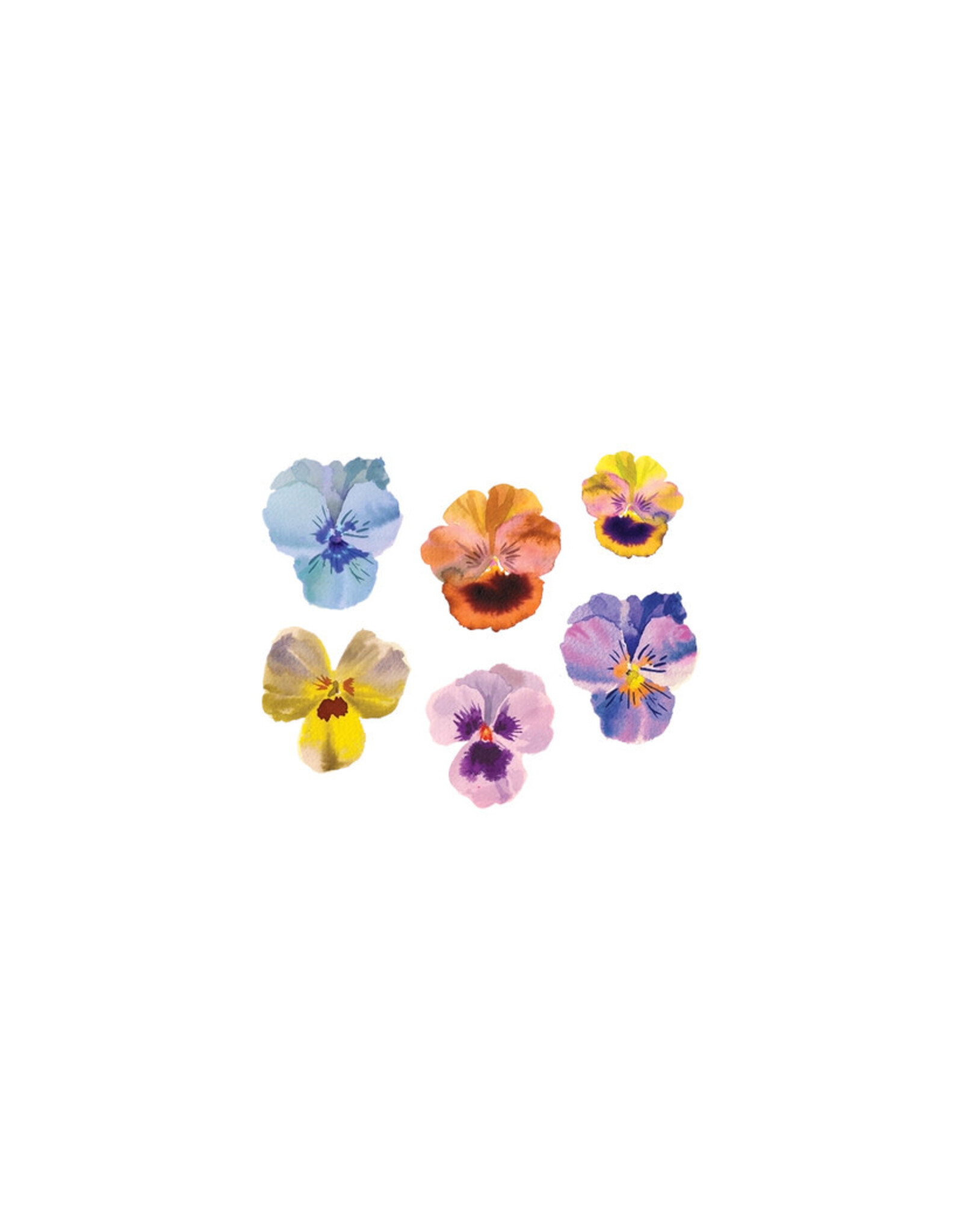 Tattly Pansies Tattoo Pair