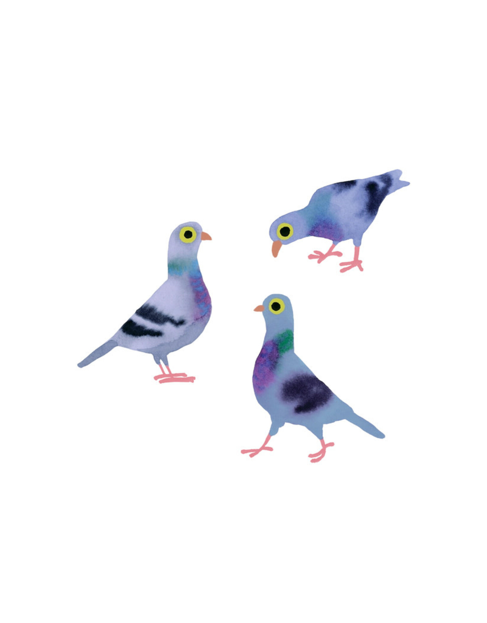 Tattly Pigeon Pals Tattoo Pair
