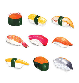 Tattly Sushi Platter Tattoo Pair