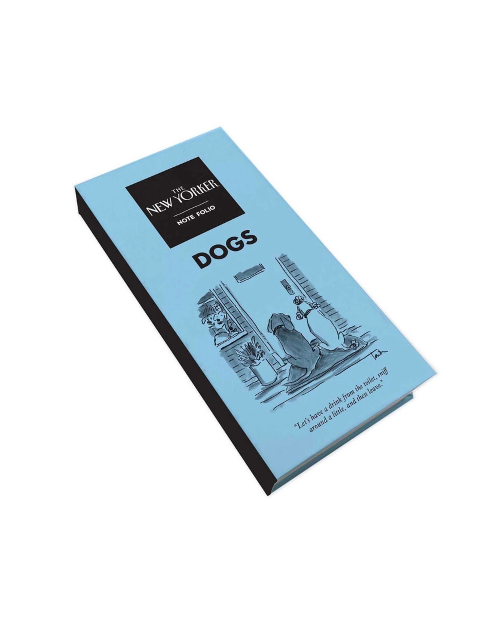 The New Yorker Dogs Notefolio Notepad with Sticky Notes