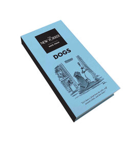 The New Yorker Dogs Notefolio Notepad with Sticky Notes