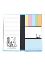 The New Yorker Dogs Notefolio Notepad with Sticky Notes