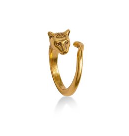 Discoveries Egyptian Imports Adjustable Egyptian Cat Ring Bastet Goddess