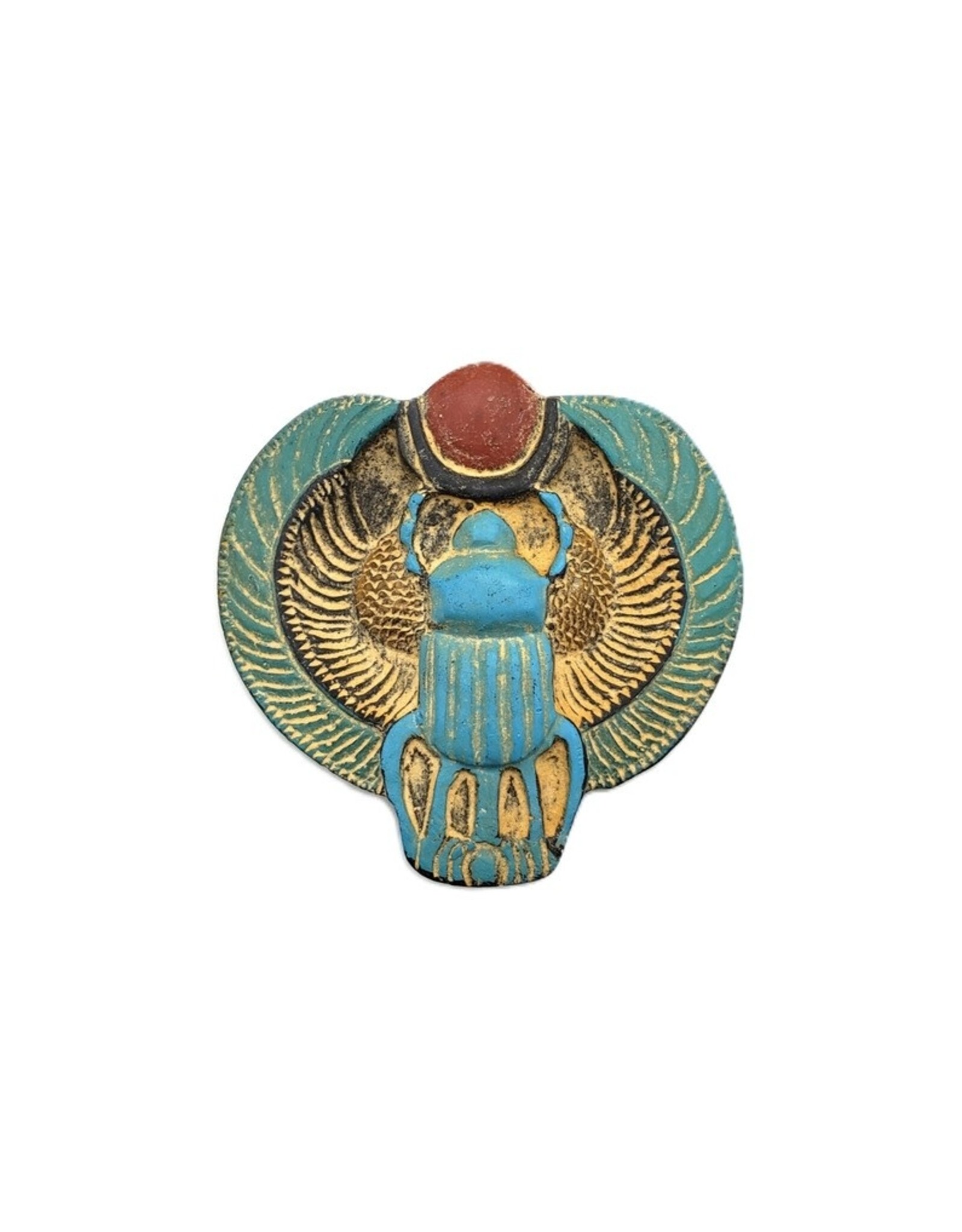 Discoveries Egyptian Imports Egyptian God Winged Scarab Magnet 2.5"