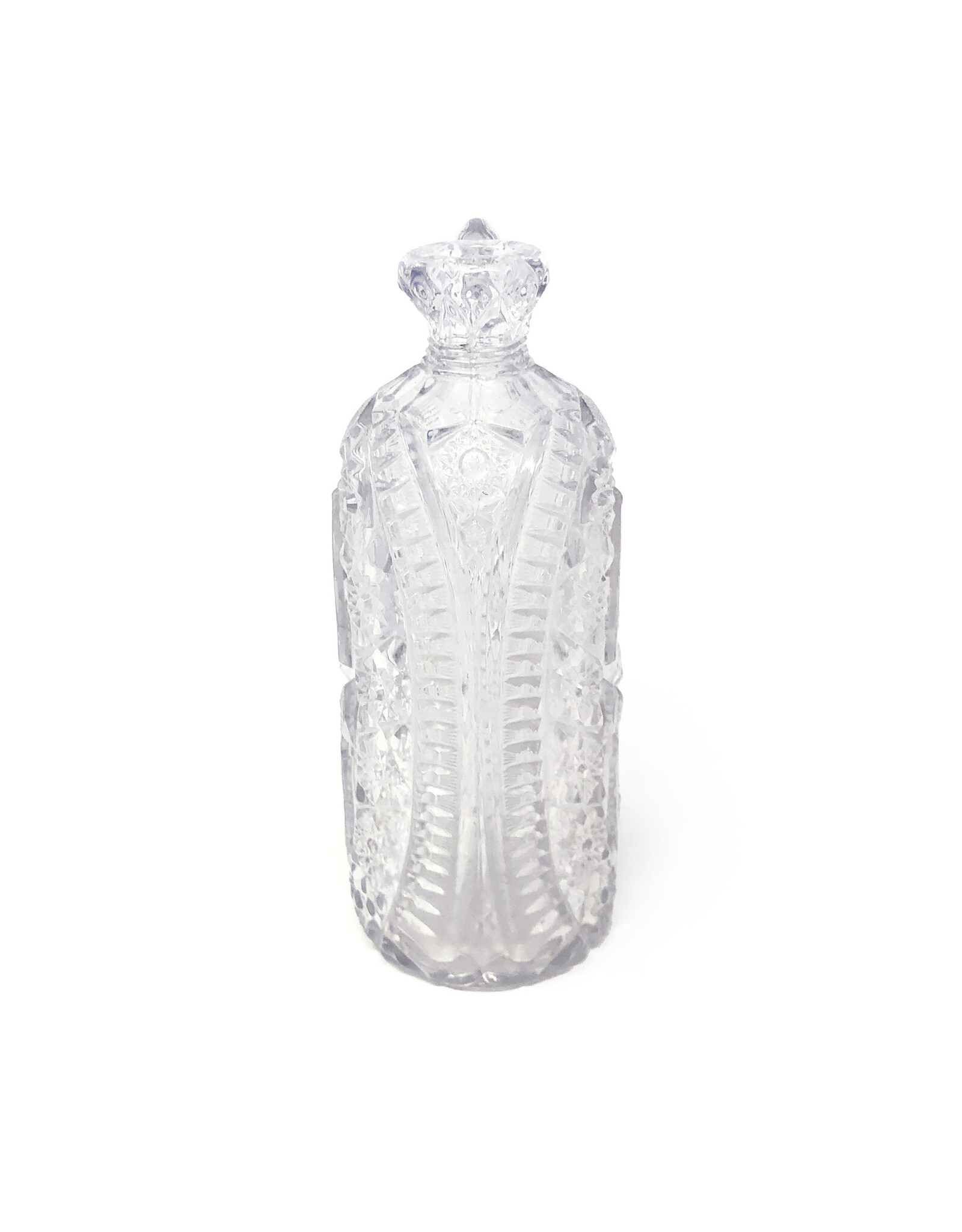 Antique Cut Glass Whiskey Jug