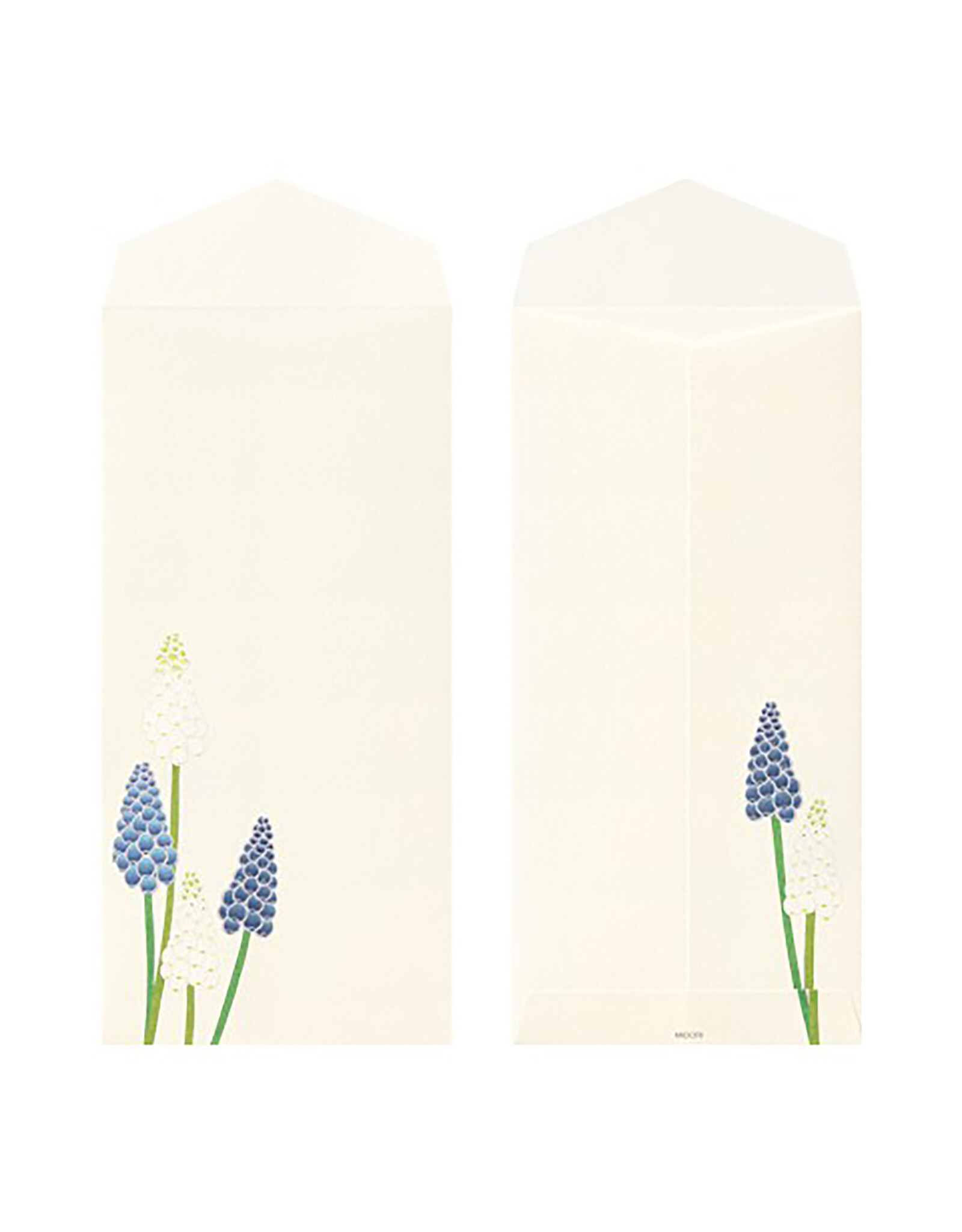 Midori Spring Flower White Four Designs Envelope 158