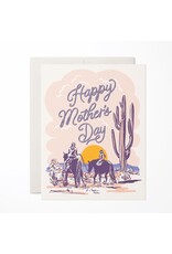 Antiquaria Trail Ride Mother's Day A2 Greeting Card GC-6085
