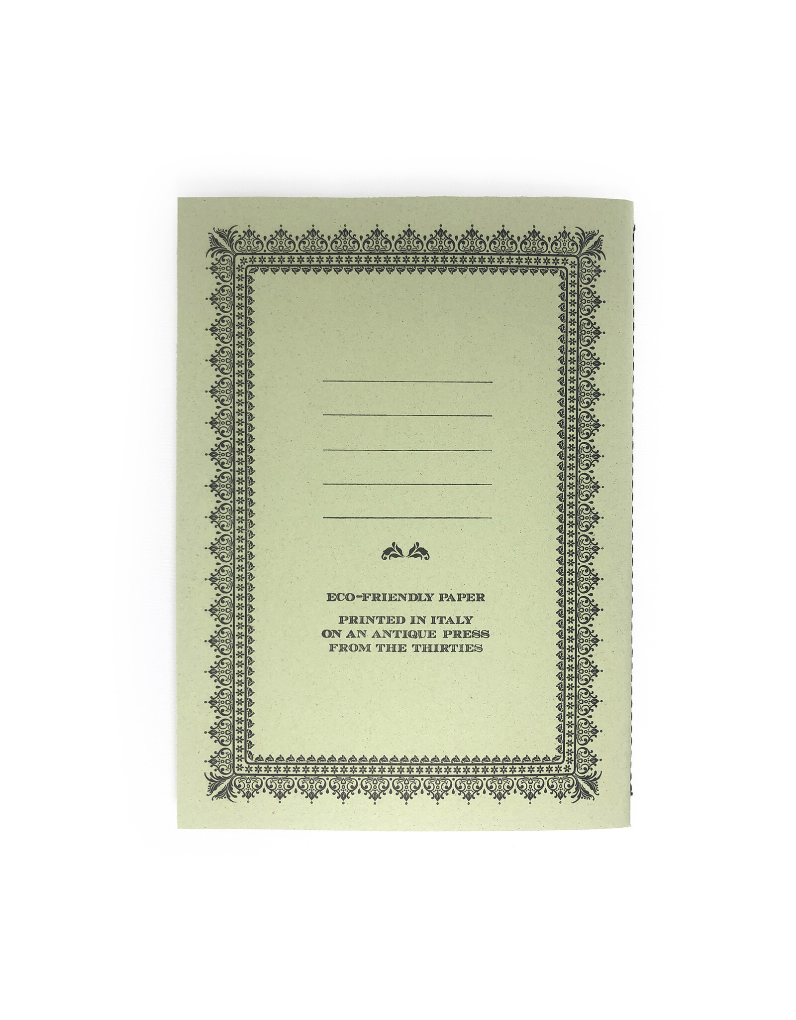 Rossi Kiwi Old Style Stitched Notebook