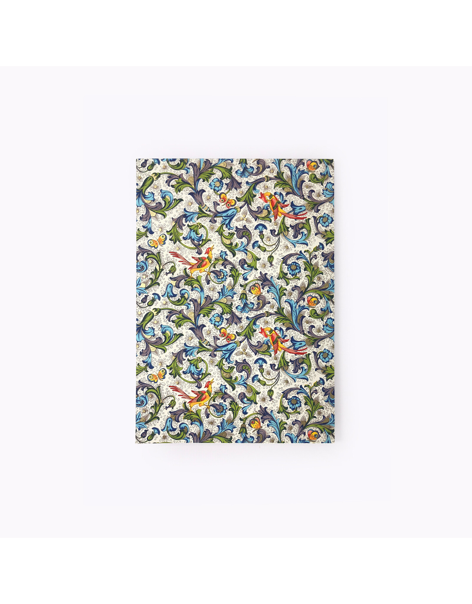 Rossi Birds Florentine Blank A5 Notepad