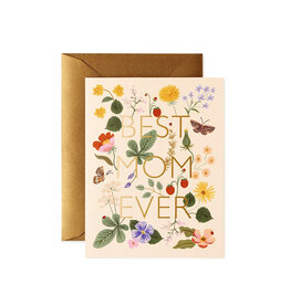 Rifle Paper Co. Best Mom Ever A2 Mother's Day Notecard  GCHM25