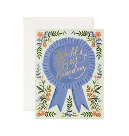 Rifle Paper Co. World's Best Grandma A2 Mother's Day Notecard  GCHM24