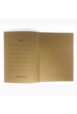 Rossi Hazelnut Old Style Stitched Notebook