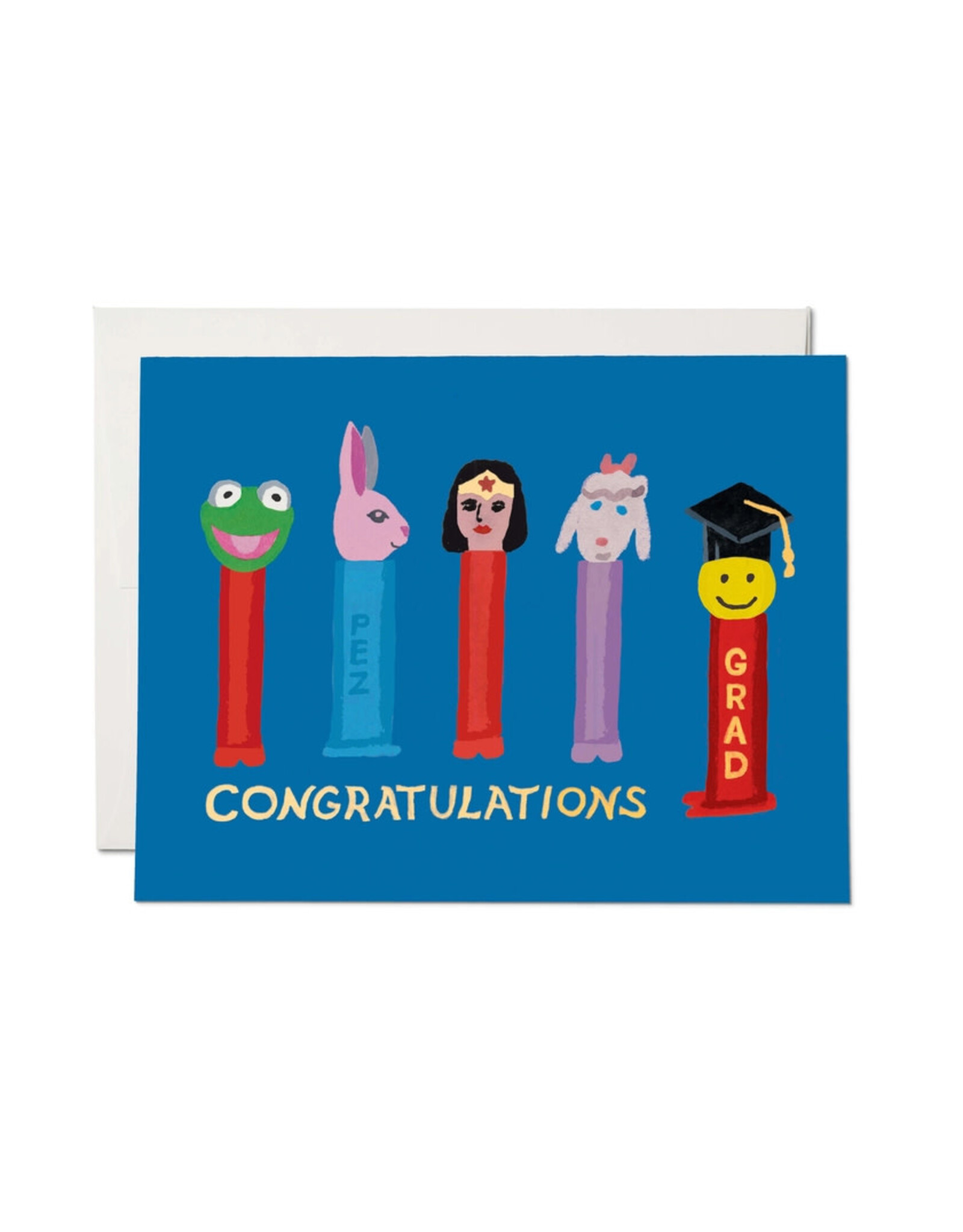 Red Cap Cards Happy Grad A2 Greeting Card