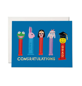 Red Cap Cards Happy Grad A2 Greeting Card