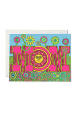 Red Cap Cards Mom Blooms Mother's Day A2 Greeting Card  NOL2200