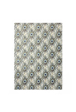 Rossi Peacock Feathers Blank A4 Notepad