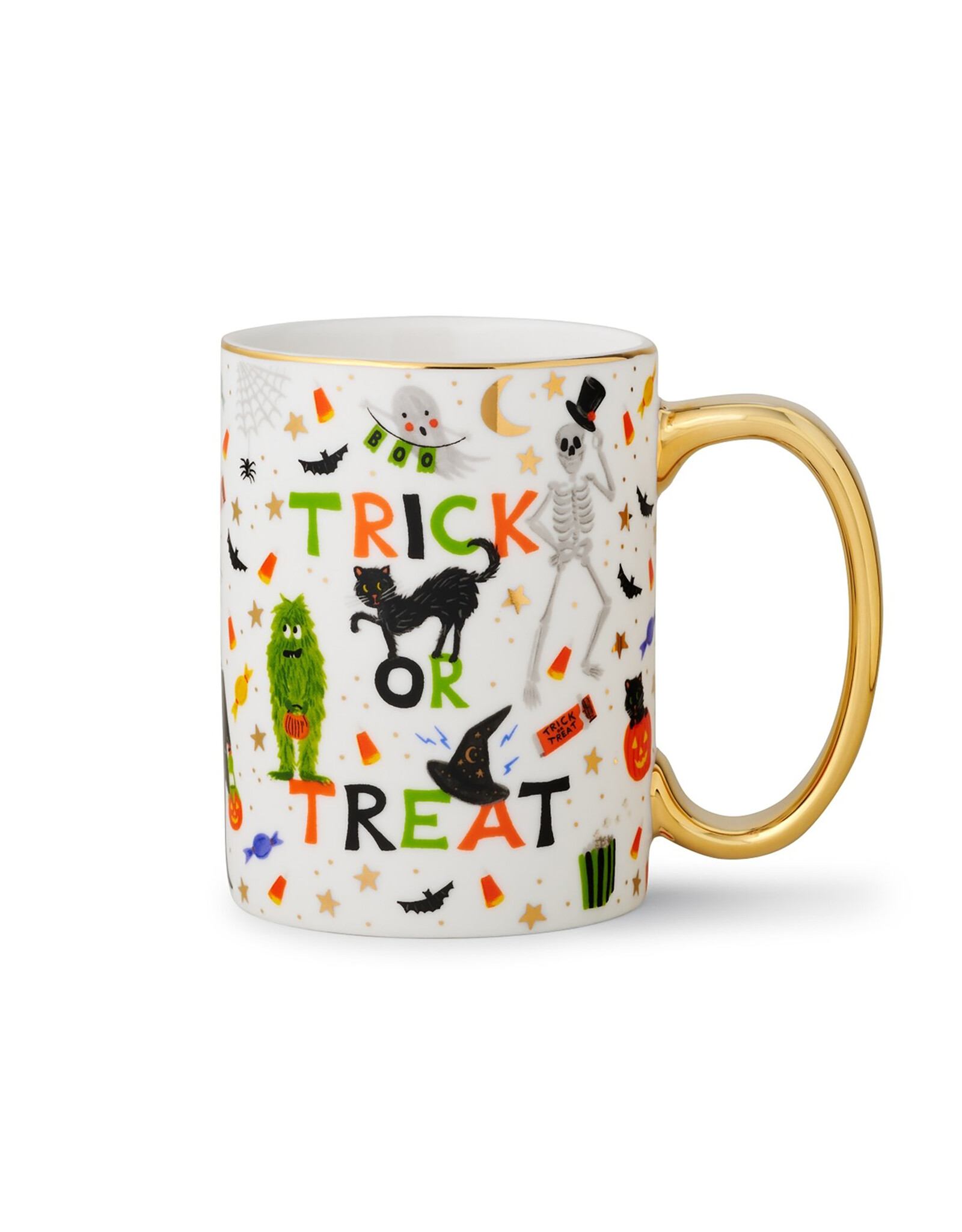 Rifle Paper Co. Halloween Parade Porcelain Mug  Halloween Parade Porcelain Mug