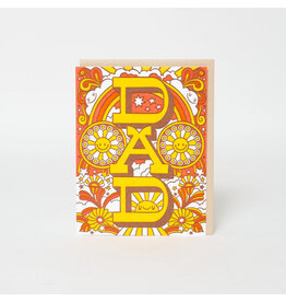 Hello!Lucky Groovy Father's Day A2 Notecard