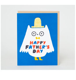 Father's Day Owl A2 Notecard