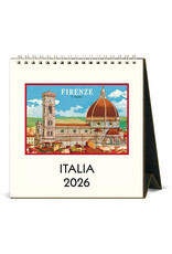 Cavallini Papers & Co. 2026 Desk Calendar Italia