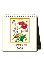 Cavallini Papers & Co. 2026 Desk Calendar Floreale