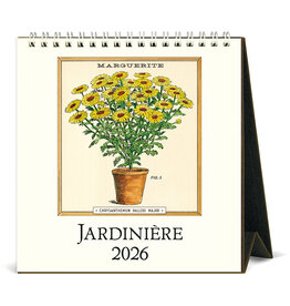 Cavallini Papers & Co. 2026 Desk Calendar Jardiniere