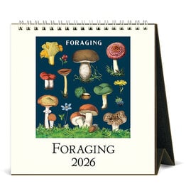 Cavallini Papers & Co. 2026 Desk Calendar Foraging