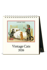 Cavallini Papers & Co. 2026 Desk Calendar Cats