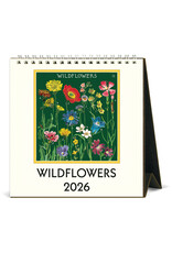 Cavallini Papers & Co. 2026 Desk Calendar Wildflowers