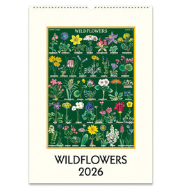 Cavallini Papers & Co. 2026 Wall Calendar Wildflowers