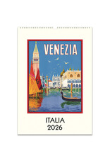 Cavallini Papers & Co. 2026 Wall Calendar Italia