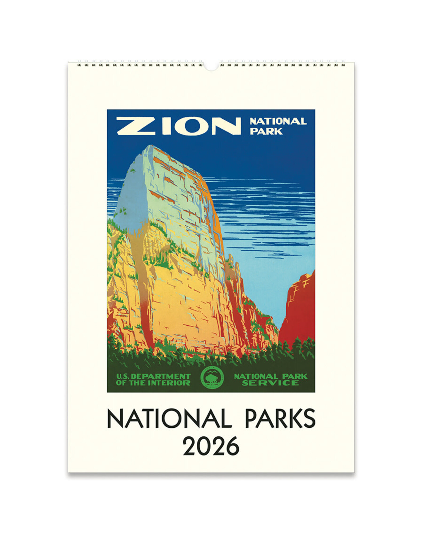 Cavallini Papers & Co. 2026 Wall Calendar National Parks