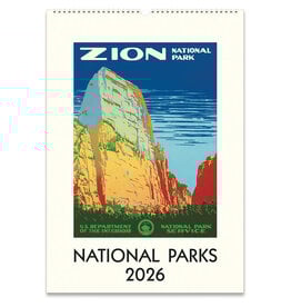 Cavallini Papers & Co. 2026 Wall Calendar National Parks