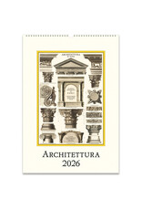 Cavallini Papers & Co. 2026 Wall Calendar Architecttura