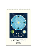 Cavallini Papers & Co. 2026 Wall Calendar Astronomy