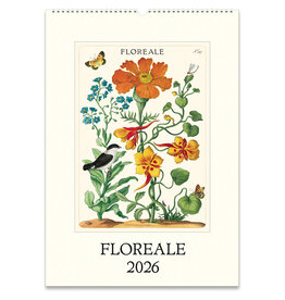 Cavallini Papers & Co. 2026 Wall Calendar Floreale