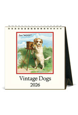 Cavallini Papers & Co. 2026 Desk Calendar Dogs